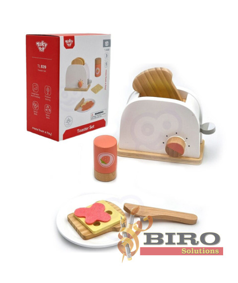 Set din lemn Toaster